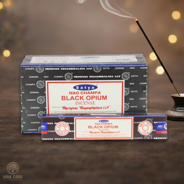 Black Opium Incense Sticks