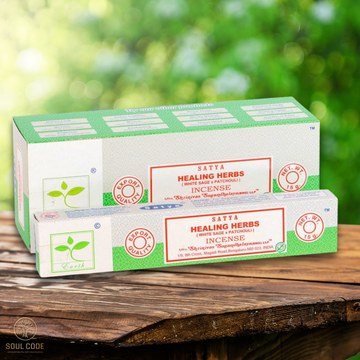 LIMITED EDITION - WHITE SAGE & PATCHOULI SATYA INCENSE
