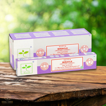 LIMITED EDITION - WHITE SAGE & LAVENDER SATYA INCENSE