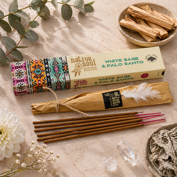LIMITED EDITION - WHITE SAGE & PALO SANTO INCENSE STICKS
