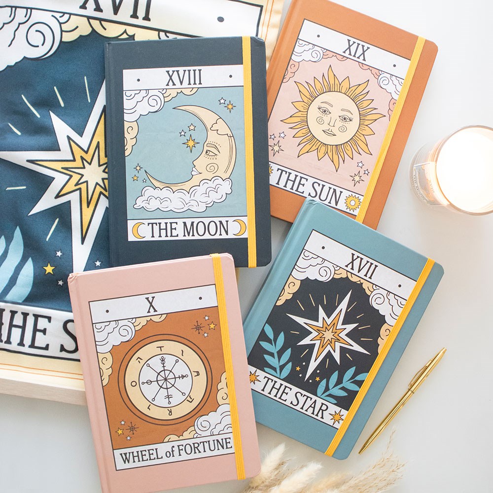 The Moon Tarot Journal with Pen