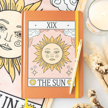 The Sun Tarot Journal with Pen
