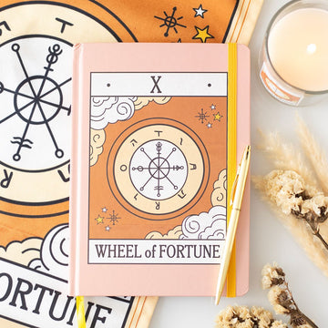 The Wheel Tarot Journal with Pen