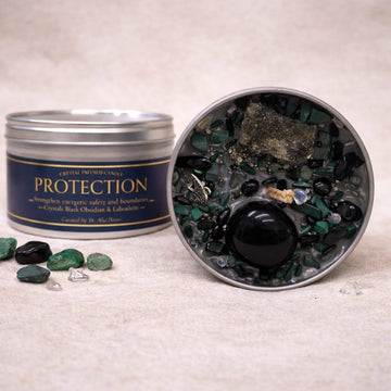 PROTECTION Crystal Infused Candle