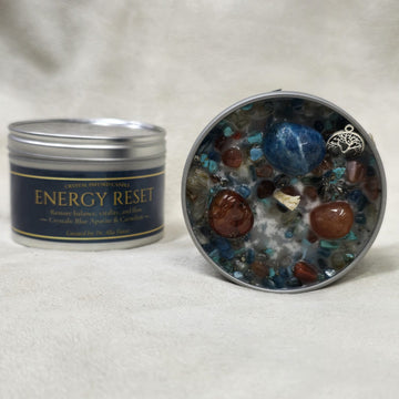 ENERGY RESET Crystal Infused Candle