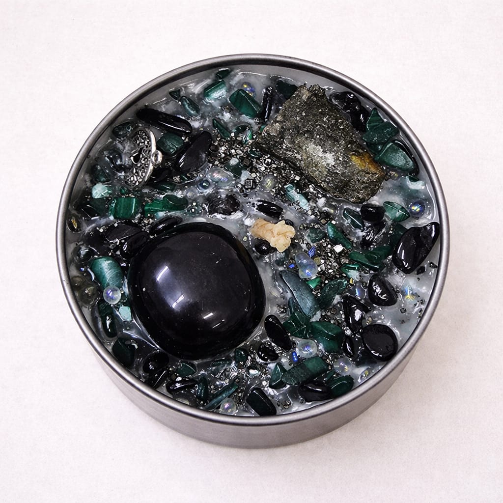 PROTECTION Crystal Infused Candle