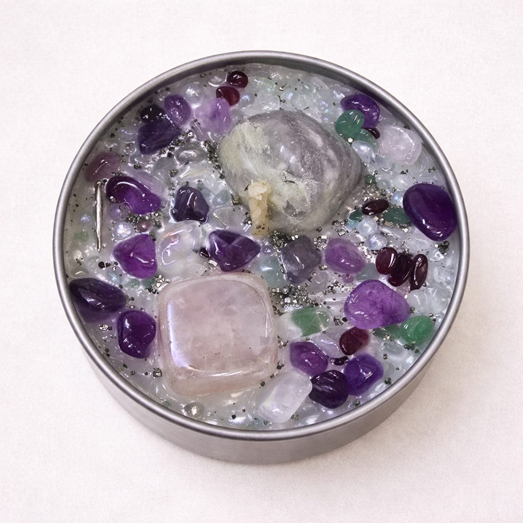 HEART ALCHEMY Crystal Infused Candle
