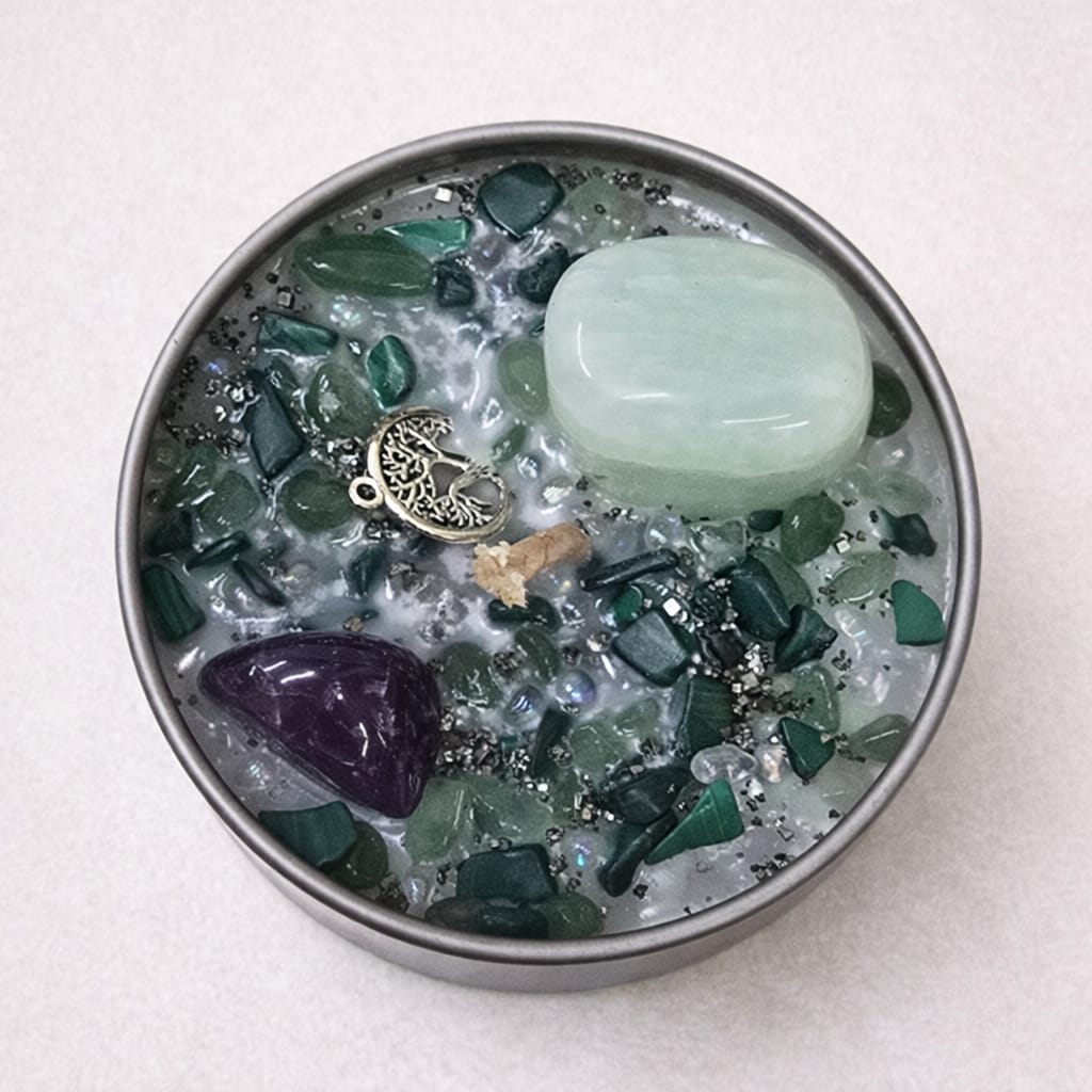 RENEW & RESTORE Crystal Infused Candle