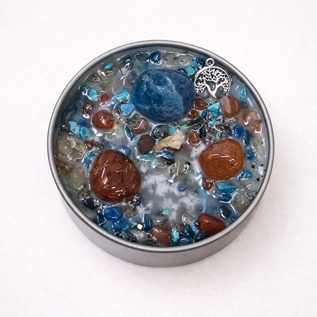 ENERGY RESET Crystal Infused Candle