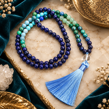 Throat Chakra Mala