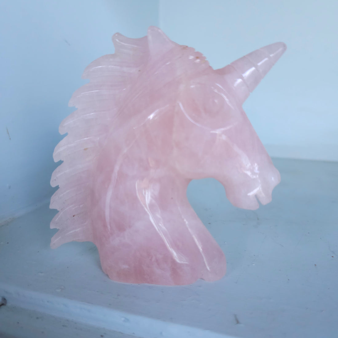 Rose Quartz Unicorn
