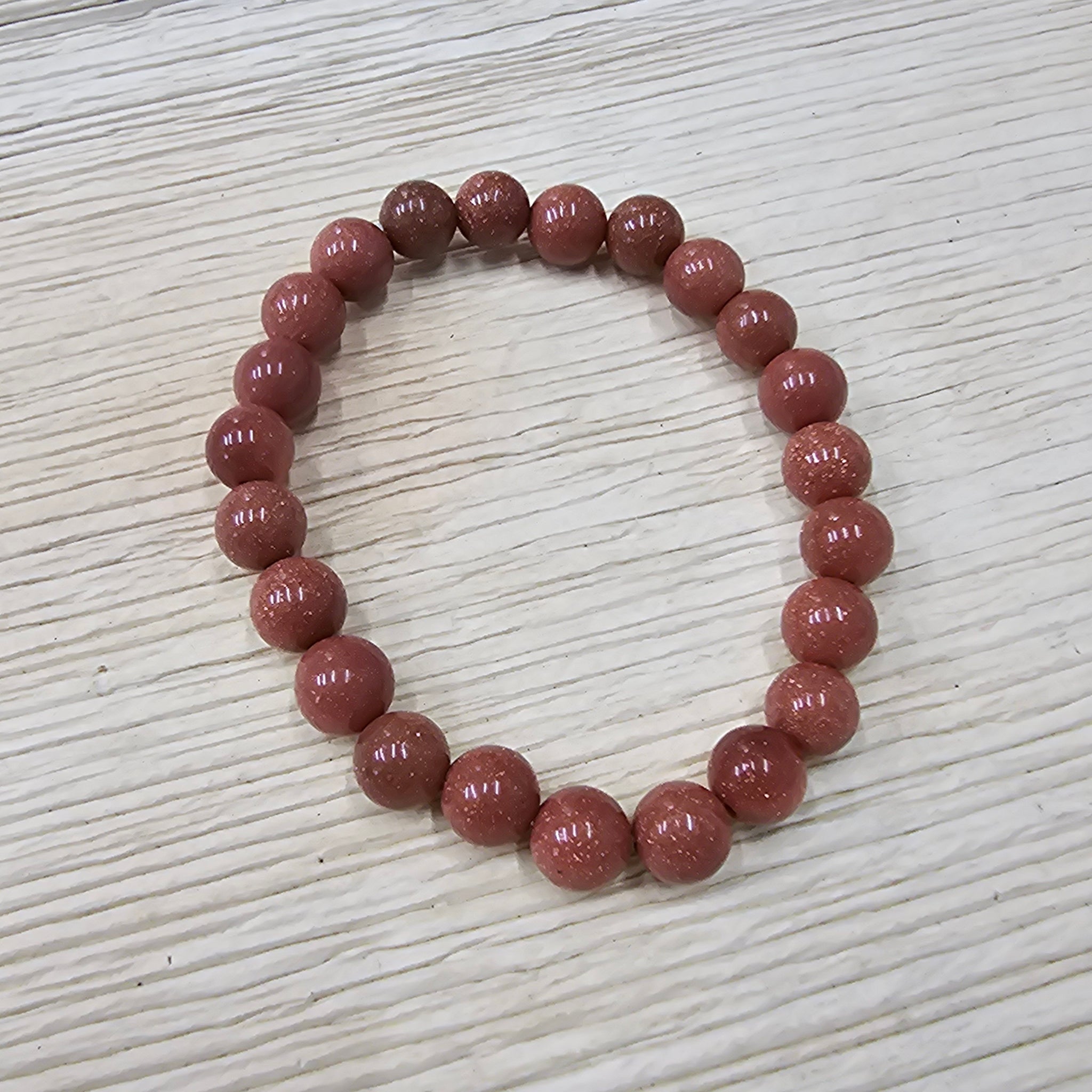 8MM Goldstone Bracelet