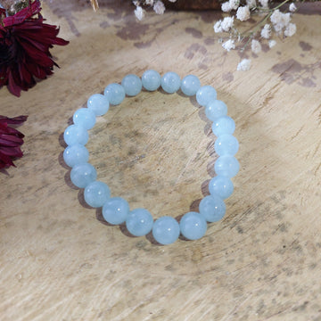 8MM Aquamarine Bracelet