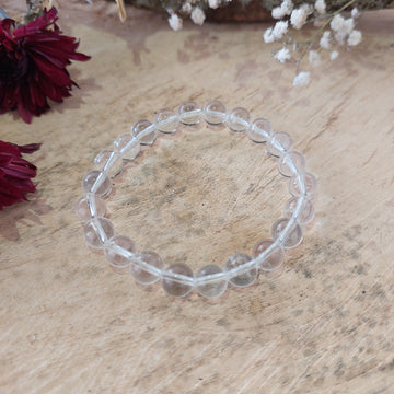 8MM Clear Quartz Bracelet