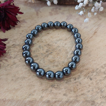 8MM Hematite Bracelet