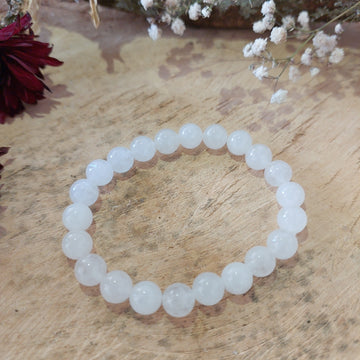 8MM Rainbow Moonstone Bracelet