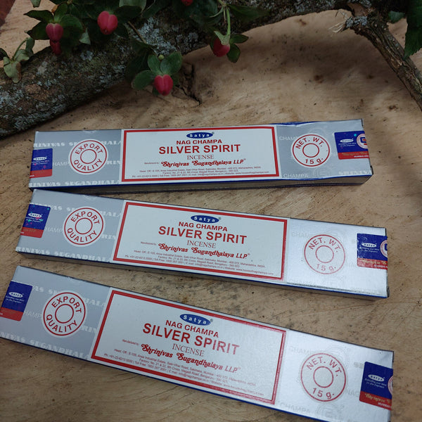 Silver Spirit Incense Sticks