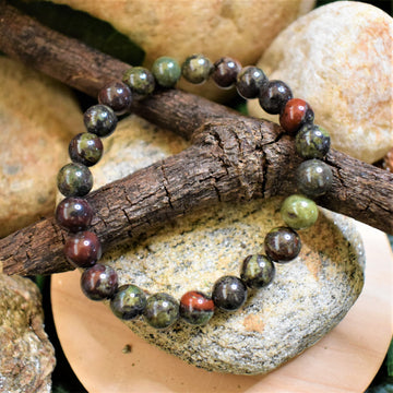 8mm Bloodstone Bracelet